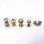 Custom Dome Rivets Stainless Steel Brass Double Head Cap for Leather