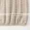 Vintage Women's Chevron Knitted Sweater Single Breasted Cashmere Cardigan with V-Neck Casual Style for Autumn Season