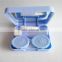 crazy eye contact case, mirrored plastic contact lens for girl