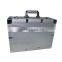 Aluminum Sliver Embossed Stripes Tool Portable Case