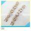 Diamond Chain Gold Plated Base Rhinestone Special Design Chian 2x13cm