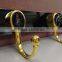 High Class ,elegant Stainless steel Clothes Hook YG-029J 3-8 hooks