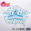 China balloon wholesale EN71approved blue and pink helium crown foil balloon