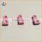 Wire guide 99% textile eyelet pink