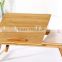 Adjustable and Multi-function Bamboo Laptop Table