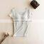 Modal Bra - T summer short sleeve T-shirt wiith Cup SportsWear Gym vest