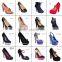 Women High heels shoes woman Ladies Sexy Pointed Toe High Heels Fashion Buckle Studded Stiletto High Heel Shoes pumps