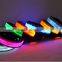 LED Nylon Pet Dog Collar Night Safety LED Light-up Flashing Glow In The Dark Electric LED Cat & Dog Collar