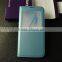 Stand Case Cover Genuine Leather Case Cover with Fold Stand and Window View Case and Folio Case Flip Cover for Samsung