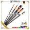 5pcs Flat Shape Bristle Hair Artsit Brush For Oil Painting Brush