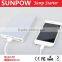 SUNPOW 12v car jump starter multifunction booster battery jump starter type battery