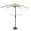 270cm polyester stong fabric crank umbrella
