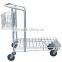 China Manufacturer heavy duty metal Warehouse wheelbarrow