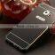 Luxury Hard 2 in 1 Mirror Metal Case For Samsung S7 Phone