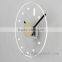 Funny acrylic wall clock