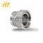 custom precision machining metal rivet bushing nuts