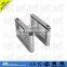 Swing gate turnstile with access control