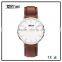 fashion slim stone quartz watch relogio masculino mens wrist watches rose gold watch stainless steel back water resistant