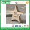 christmas or Holiday decorative Wooden Star Keepsake