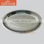 Oval tray for food stainless steel oval plate/dinner tray/egg tray