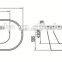 North American acrylic bathtub, cheap bathtub price, cheap freestanding bathtub