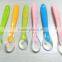High Quality BPA Free Durable& Flexible Silicone Baby Feeding Spoon