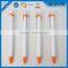Promotional instock pen ,cheap plastic click ballpens,little qty plastic pen