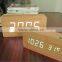 2015 new Hot selling digital LED wooden clock S712 meet CE and Rohs best for gift