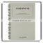 custom printing paper notebook/ YO binding notebook