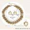 african acrylic beads necklace set, designer african knitted necklaces GJ-112