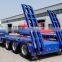 Competitive Low Price High Quality 60ton CIMC 2016 New 3 Axle Low Bed Semi Trailer for Construction Machinery