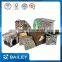 printed nonwoven long storage box chair,storage puff ottoman