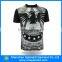Sublimation printing elongated t shirt wholesale