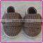 custom wholesale fashionable crochet baby shoes