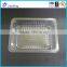 Plastic square take out container packaging box