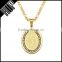 Best selling fashion metal gold plated goddess pendant