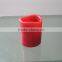 Flameless battery powered green color wax led tea light led moon candle