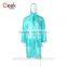 Vogue of new fund of 2016 hot lady's disposable plastic folding raincoat