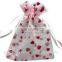 trendy rosette pattern cosmetic bag for wedding
