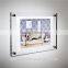 classic clear wall mount acrylic sandwich frames manufacturer