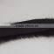 Natural Colored Fox Fur Strips / Blue Fox Trimming For Hoods And Collars