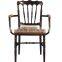 Luxury Aluminum Napoleon Wedding party Chiavari Chair with armrest