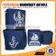High quality of the set of four polyester storage boxes