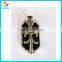 Gold silver tone stainless steel cross pendants for men