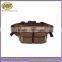 2016 new arrival waist bag for men multi-function aslant canvas waist bag