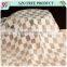 2016 fashion schiffli custom white korea embroidery fabric