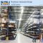 long bulky storage cantilever rack for furniture, lumber, tubing, textiles