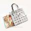 BA-1399 2015 korea fashion genuine PU leather women handbag lady handbag customized Handbag