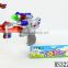 soild color light simulation sound toy shock gun