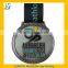 Cheap custom metal medal with ribbom and customer logo